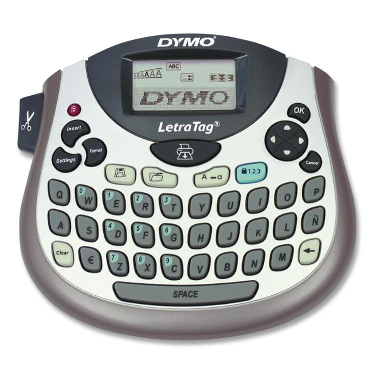DYMO LetraTag 100T Label Maker, 2 Lines, 6.7 x 2.8 x 5.7 (DYM2174540) thumbnail 4