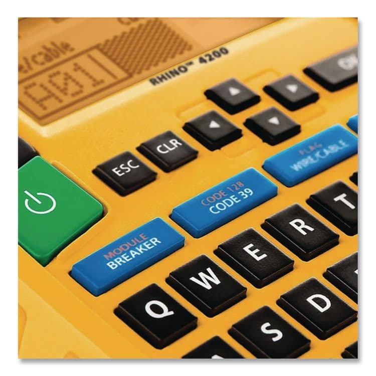 DYMO Rhino 4200 Basic Industrial Handheld Label Maker, 1 Line, 4.06 x 8.46 x 2.24 (DYM2175088) thumbnail 4