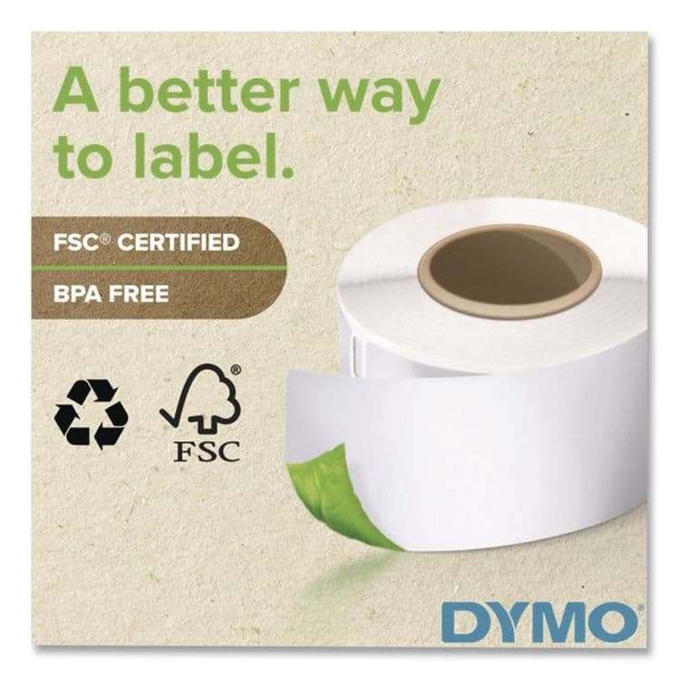 DYMO LabelWriter Shipping Labels, 2.12 x 4, White, 220 Labels/Roll (DYM30323) thumbnail 2