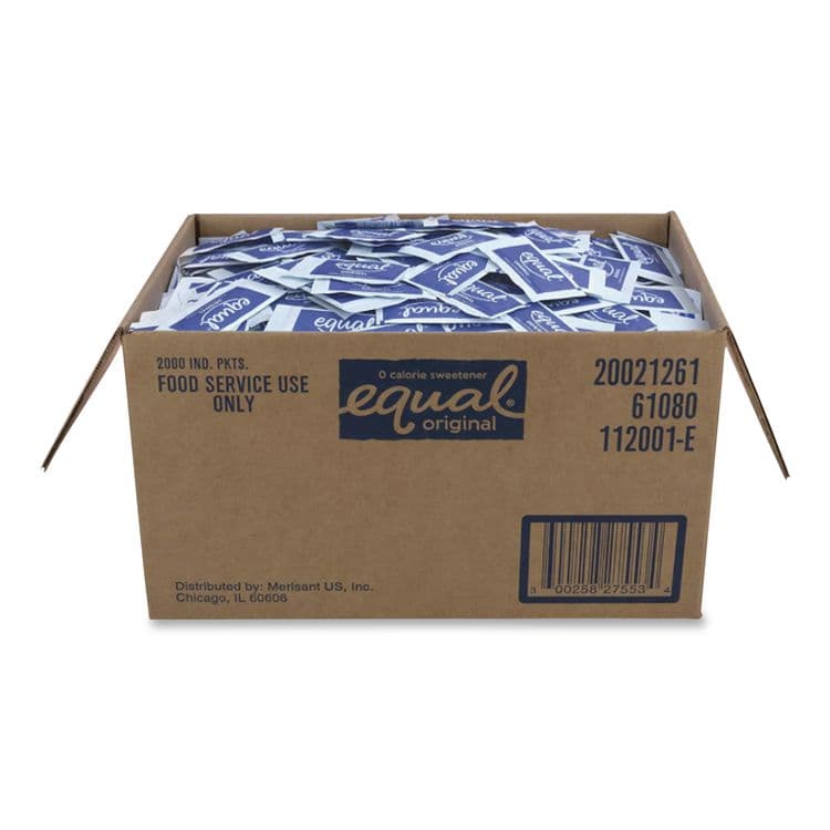 MERISANT COMPANY Zero Calorie Sweetener, 0.04 oz Packet, 2,000/Carton (EQL827553)