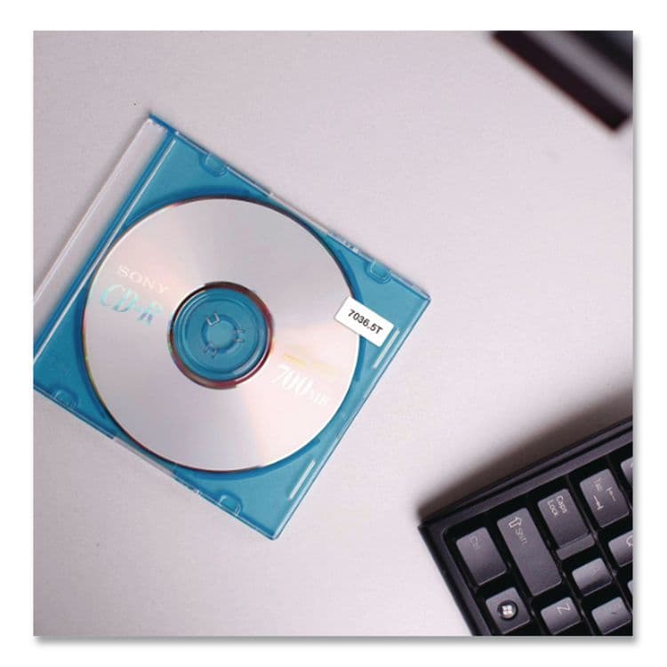 DYMO LabelWriter Multipurpose Labels, 0.5" x 1", White, 1000 Labels/Roll (DYM30333) thumbnail 3