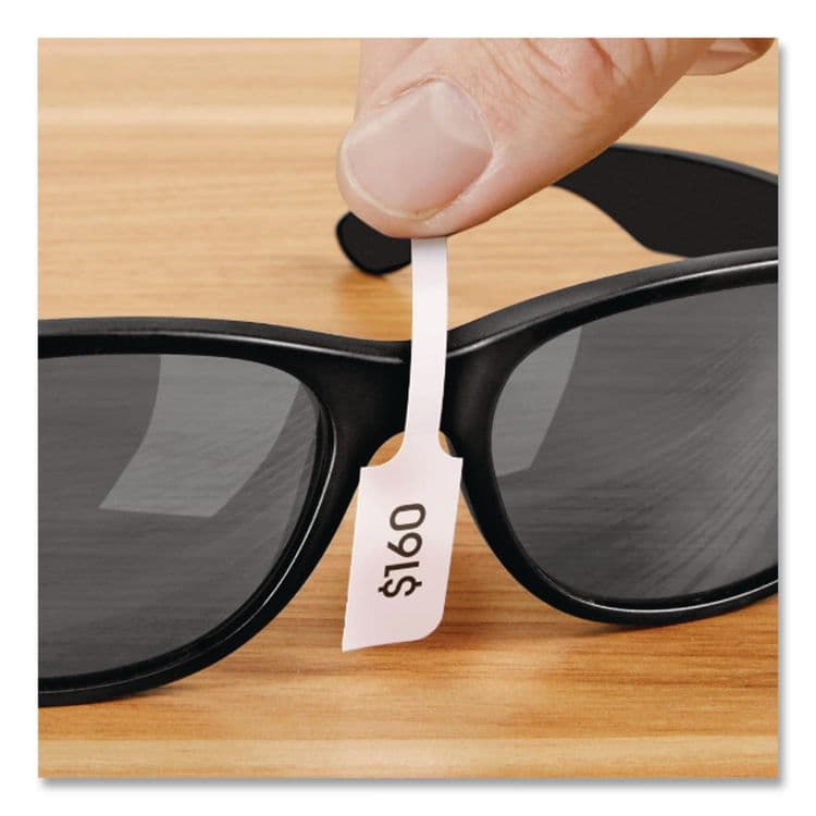 DYMO LW Price Tag Labels, 0.93" x 0.87", White, 400 Labels/Roll (DYM30373) thumbnail 4