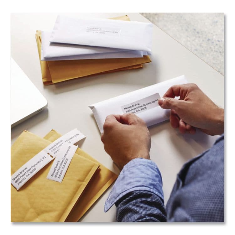DYMO LabelWriter Address Labels, 1.12" x 3.5", White, 260 Labels/Roll, 2 Rolls/Pack (DYM30572) thumbnail 3