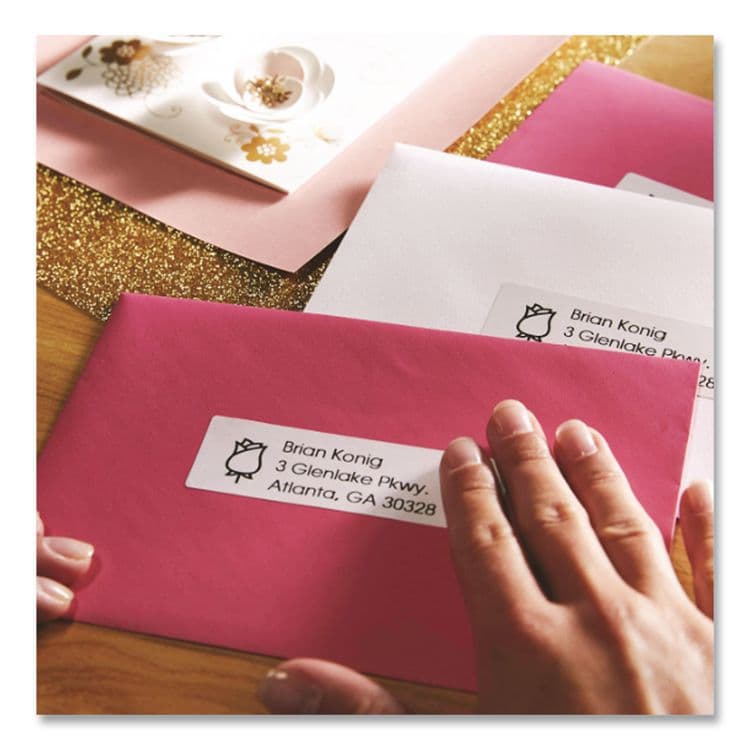 DYMO LabelWriter Address Labels, 1.12" x 3.5", White, 260 Labels/Roll, 2 Rolls/Pack (DYM30572) thumbnail 4