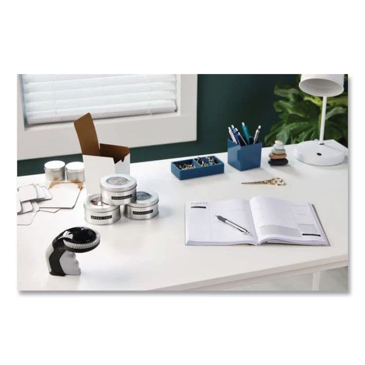 DYMO Self-Adhesive Glossy Labeling Tape for Embossers, 0.37" x 12 ft Roll, Blue (DYM520106) thumbnail 2