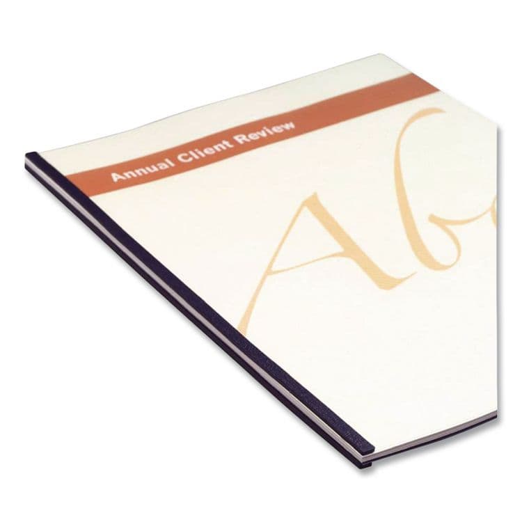 ACCO BRANDS, . VeloBind Reclosable Spines for 11 x 8.5 Documents, 4 Pins, 1.25" (200-Sheet) Capacity, Black, 25/Pack (GBC9741630) thumbnail 4