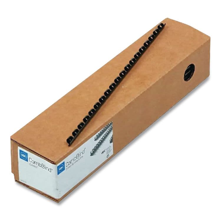 ACCO BRANDS, . CombBind Standard Spines for 11 x 8.5 Documents, 19 Rings, 0.25" (25-Sheet) Capacity, Black, 100/Box (GBC4000020) thumbnail 3