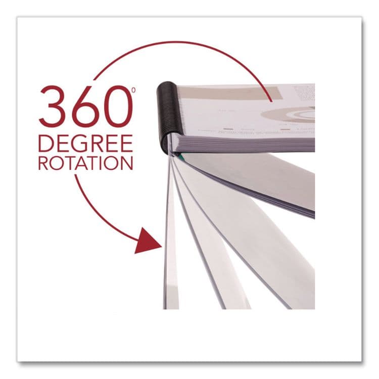 ACCO BRANDS, . ProClick Easy Edit Spines for 11 x 8.5 Documents, 32 Rings, 0.31" (45-Sheet) Capacity, Black, 100/Box (GBC2514700) thumbnail 3