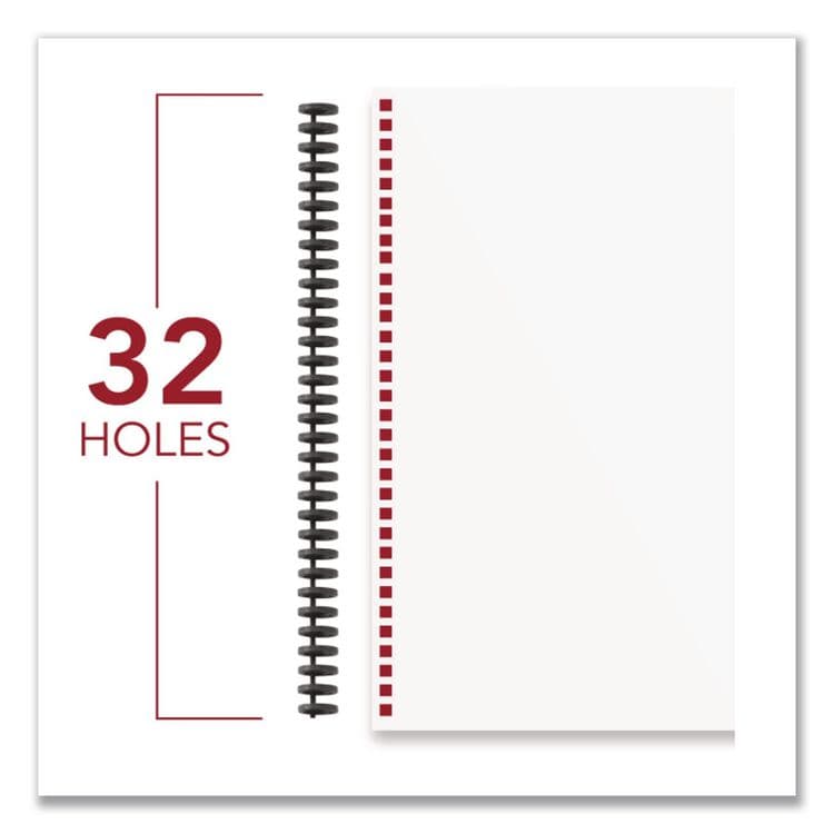 ACCO BRANDS, . ProClick Presentation Paper, 96 Bright, 32-Hole. 24 lb Bond Weight, 8.5 x 11, White, 250/Pack (GBC2514479) thumbnail 3