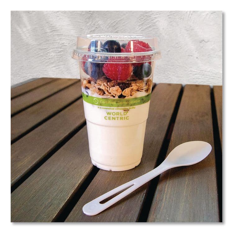 WORLD CENTRIC PLA Clear Cold Cups, 9 oz, Plastic, Clear, 2,000/Carton (WORCPCS9) thumbnail 3