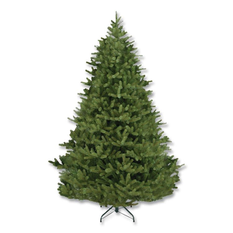 NATIONAL TREE COMPANY Norway Fir Tree, 58" x 58" x 84", Green Tree, Green Tree Stand (NTTPENF150070)