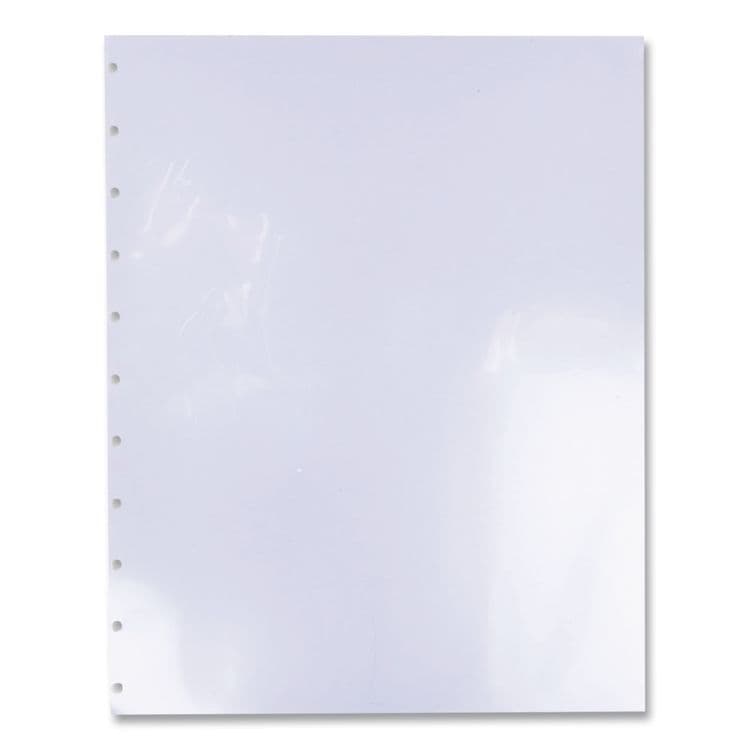 ACCO BRANDS, . VeloBind Clear View Pre-Punched Presentation Covers, Plastic, Square Corners, 11 x 8.5, Clear, 25/Pack (GBC9743070) thumbnail 3