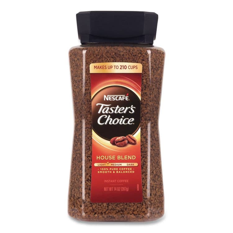 NESTLE Taster's Choice House Blend Instant Coffee, 14 oz Bottle (GRR22002632)
