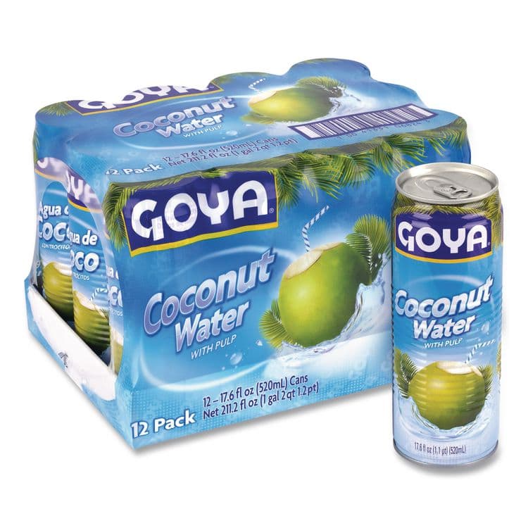 GOYA Coconut Water, Coconut, 17 oz Bottle, 12/Carton (GRR22002657)