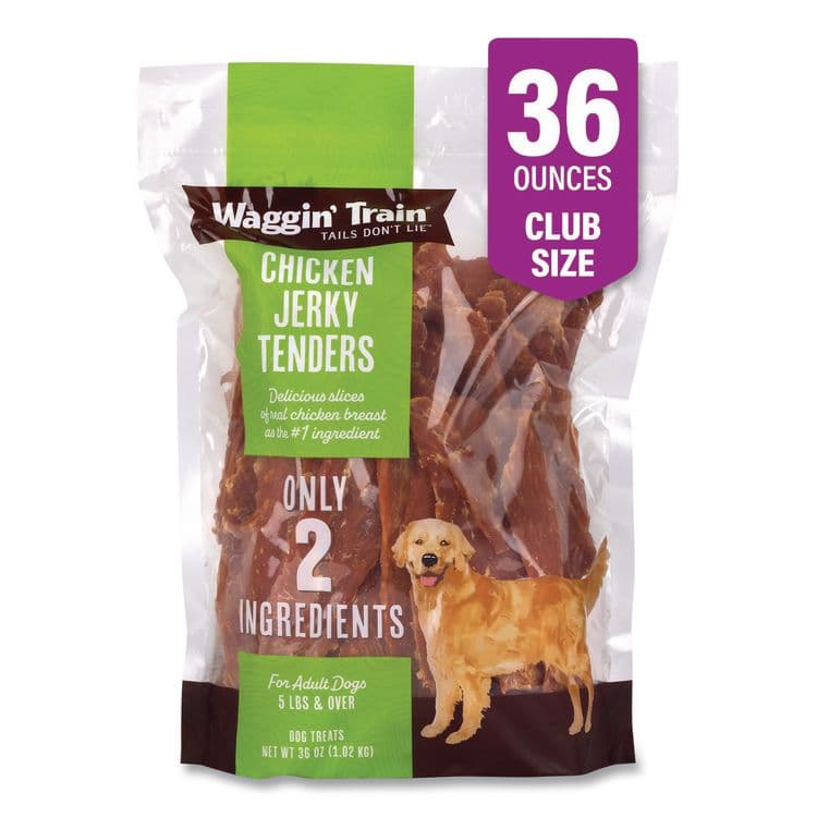 NESTLE Chicken Jerky Tenders, Chicken, 36 oz Bag (GRR22002664) thumbnail 2