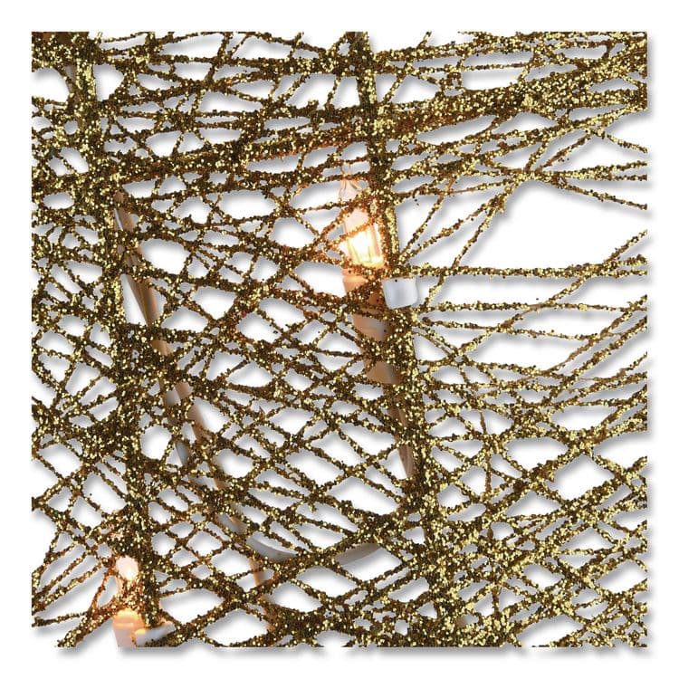 NATIONAL TREE COMPANY Silver Angel Decor, AC Powered, Cool White LED Lights, 24" x 30 "x 48", Silver (NTTDF070005U) thumbnail 3