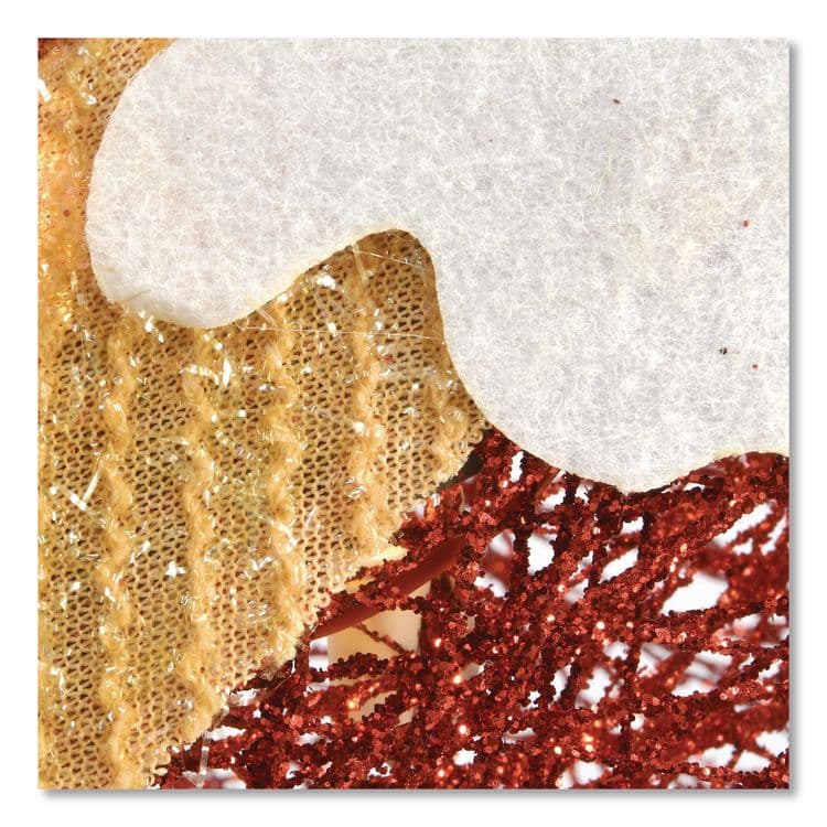 NATIONAL TREE COMPANY Santa and Reindeer, AC Powered, Warm White LED Lights, 11.25" x 30.75" x 33.5", Champagne (NTTDF245001C) thumbnail 4