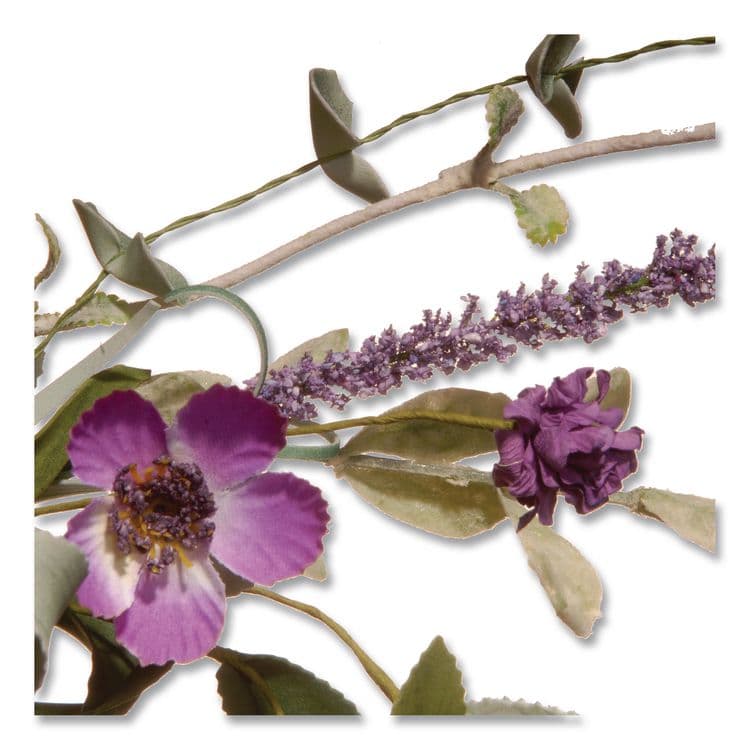 NATIONAL TREE COMPANY Garden Accents Purple Daisy Wreath, 20" x 3", Purple (NTTGAF3020WDLP) thumbnail 4