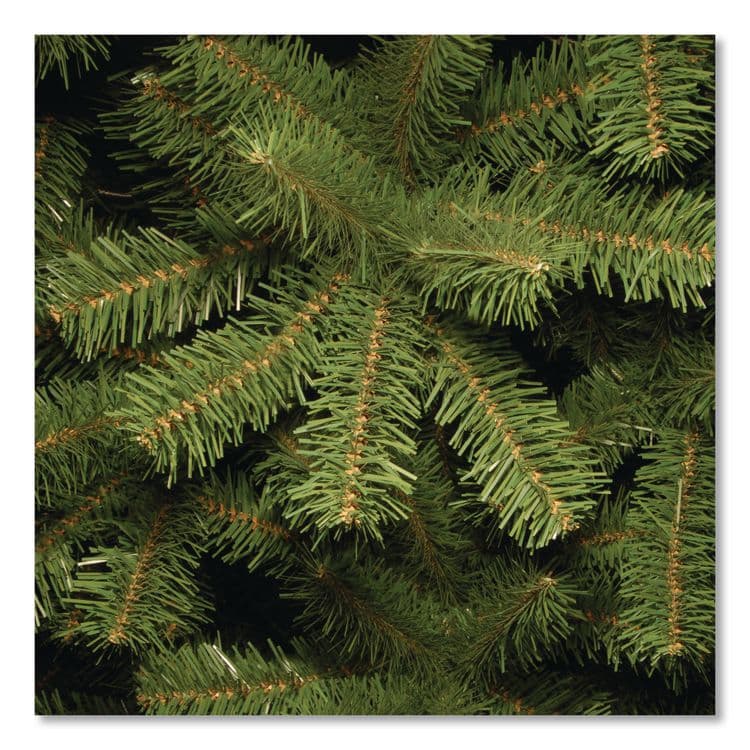 NATIONAL TREE COMPANY North Valley Spruce Pencil Slim Tree, 32" x 32" x 90", Green Tree, Green Tree Stand (NTTNRV750575) thumbnail 3
