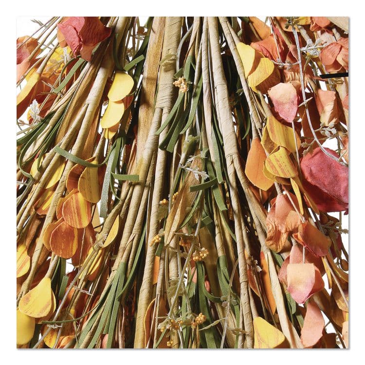 NATIONAL TREE COMPANY Fall Teardrop Decoration, 16" x 30" x 2", Orange (NTTRAHVT170375N) thumbnail 4