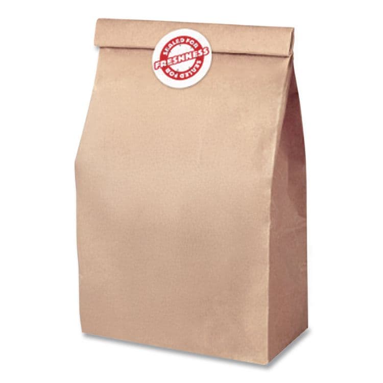 ICONEX Tamper Seal Label, 2" dia, Red/White, 500/Roll, 4 Rolls/Carton (ICX90232498) thumbnail 3