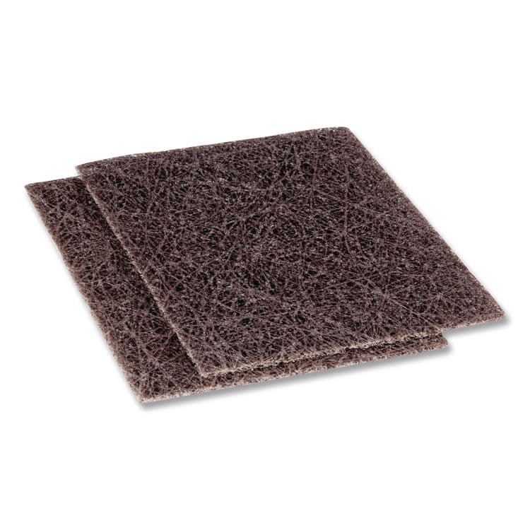 3M/COMMERCIAL TAPE DIV. Heavy Duty Griddle Pad, 4.5" x 5.5", 5 mm Thick, Brown, 40/Carton (MMM08299)