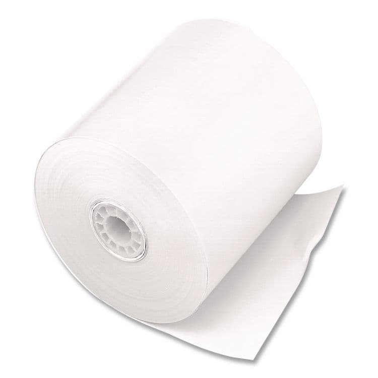 ICONEX Direct Thermal Printing Thermal Paper Rolls, 2.25" x 165 ft, White, 3/Pack (ICX90780079) thumbnail 4