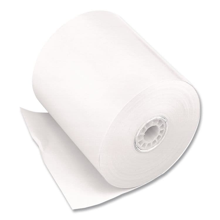ICONEX Direct Thermal Printing Thermal Paper Rolls, 3.13" x 90 ft, White, 72/Carton (ICX90781275) thumbnail 4