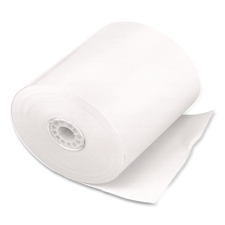 ICONEX Direct Thermal Printing Thermal Paper Rolls, 3.13" x 230 ft, White, 10/Pack (ICX90781356) thumbnail 4