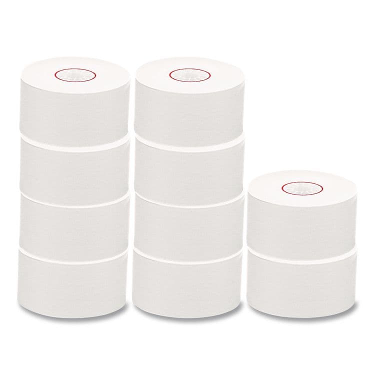 ICONEX Direct Thermal Printing Thermal Paper Rolls, 1.75" x 150 ft, White, 10/Pack (ICX90783045) thumbnail 4