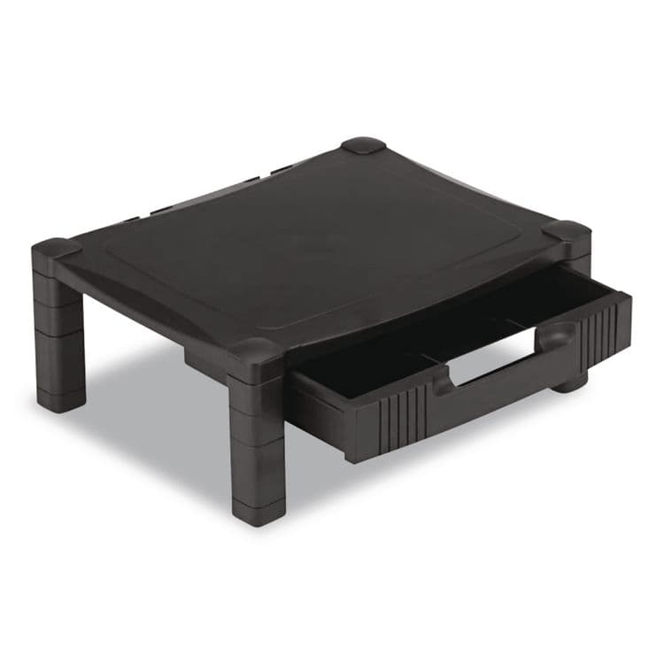KANTEK . Monitor Stand with Drawer, 17" x 13.25" x 3" to 6.5", Black, Supports 50 lbs (KTKMS420) thumbnail 4