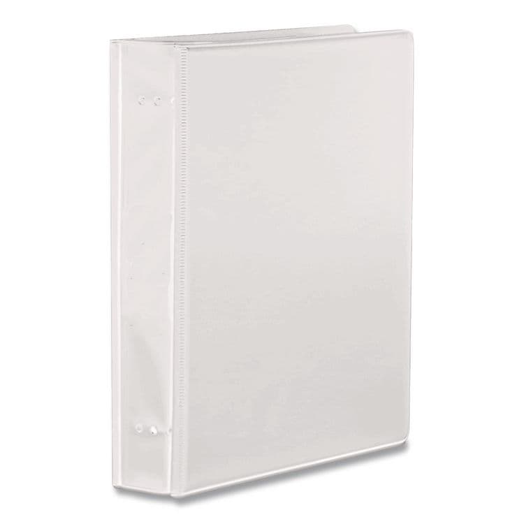 CHARLES LEONARD, VariCap Expandable Binder, 2 Posts, 6" Capacity, 11 x 8.5, White (LEO61605)