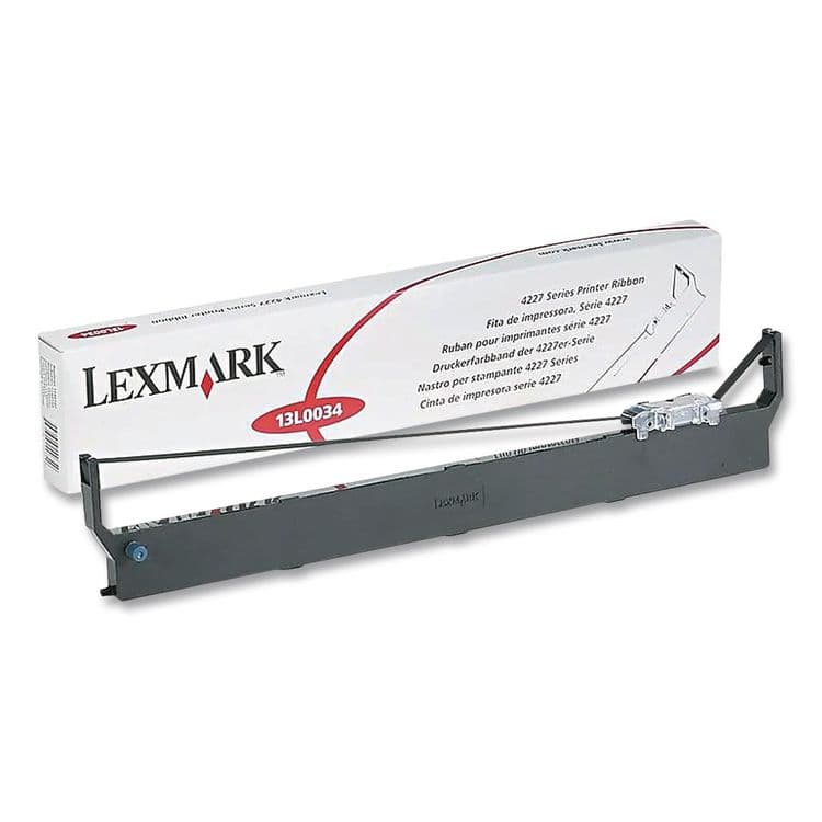 LEXMARK INT'L, . 13L0034 Ribbon, Black (LEX13L0034)