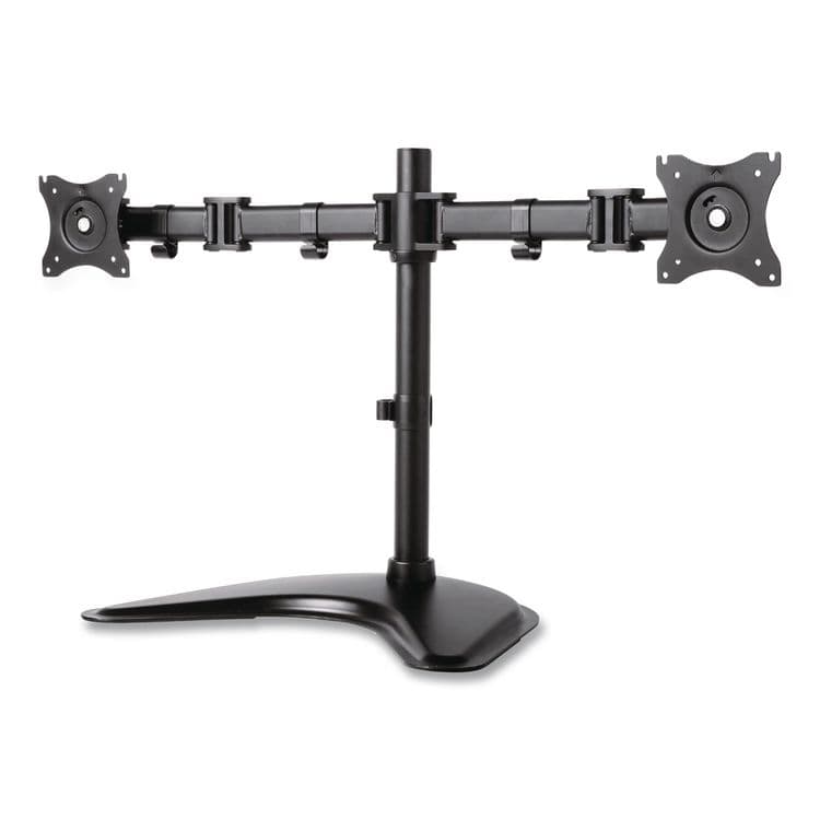 KANTEK . Dual Monitor Articulating Desktop Stand, For 13" to 27" Monitors, 32" x 13" x 17.5", Black, Supports 18 lb (KTKMA225) thumbnail 3