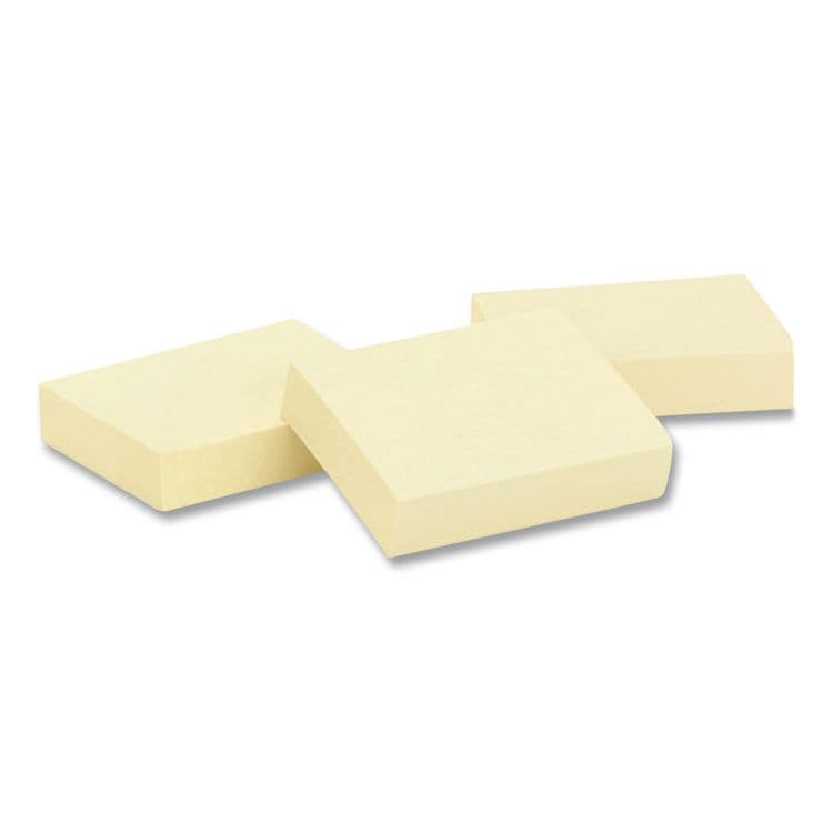 3M/COMMERCIAL TAPE DIV. Self-Stick Notes, 1.38" x 1.88", Yellow, 100 Sheets/Pad, 12 Pads/Pack (MMM6539YW) thumbnail 2