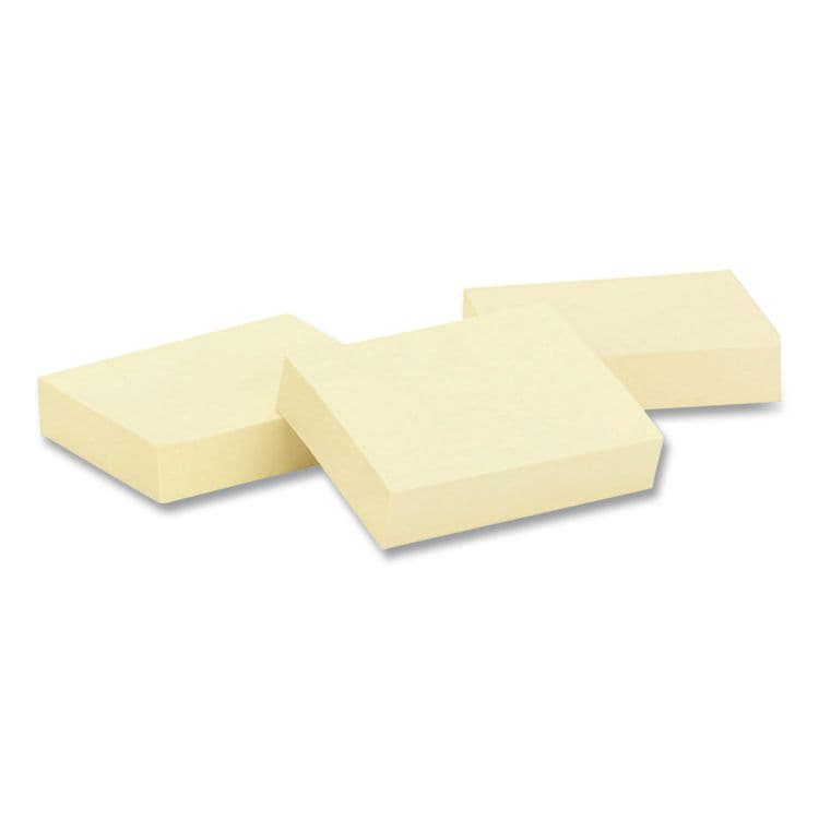 3M/COMMERCIAL TAPE DIV. Self-Stick Notes, 3" x 3", Yellow, 100 Sheets/Pad, 12 Pads/Pack (MMM6549YW) thumbnail 2