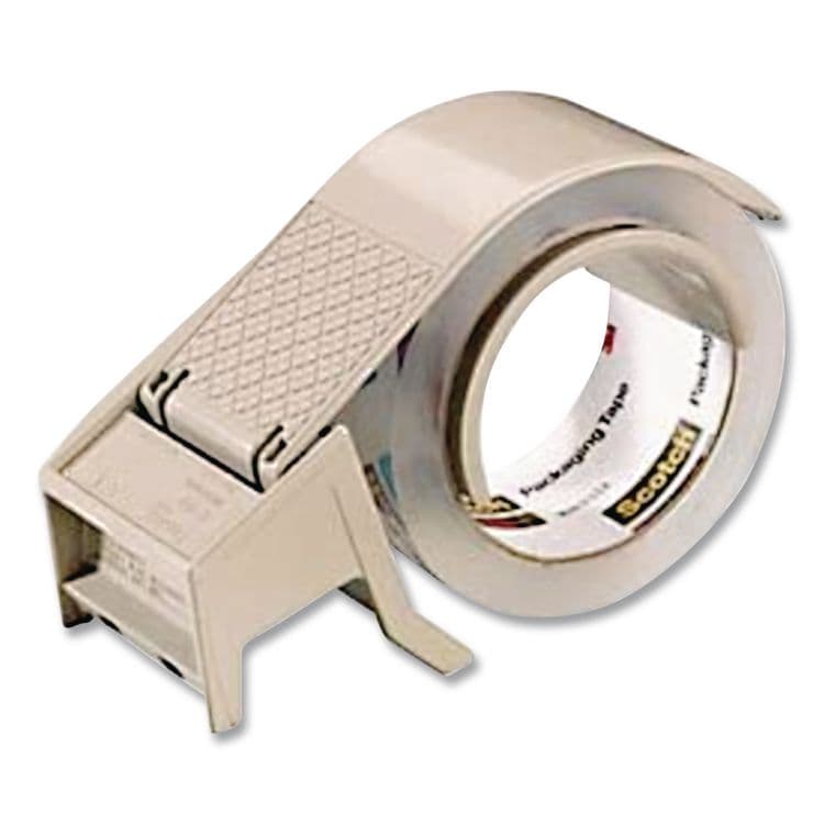3M/COMMERCIAL TAPE DIV. Compact and Quick Loading Dispenser for Box Sealing Tape, 3" Core, For Rolls Up to 2" x 50 m, Gray (MMMH122) thumbnail 3