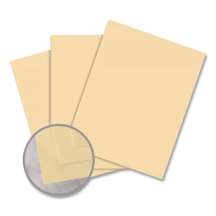 NEENAH PAPER Exact Vellum Bristol Cover Stock, 67 lb Bristol Weight, 8.5 x 11, Ivory, 250/Pack (NEE8136882368) thumbnail 4