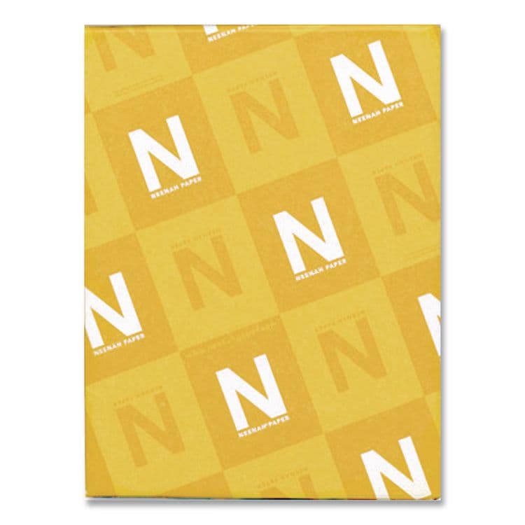 NEENAH PAPER Exact Index Card Stock, 110 lb Index Weight, 8.5 x 11, Canary, 250/Pack (WAU49541) thumbnail 4