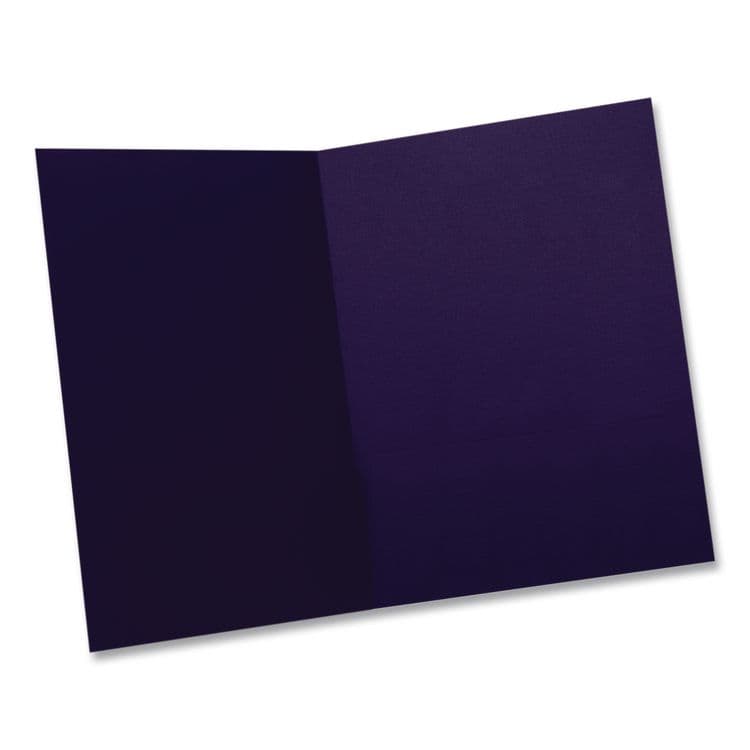 TOPS BUSINESS FORMS Monogram Executive Twin Pocket Folders, Accommodates (80) 11 x 8.5 Sheets, Blue/Gold, 4/Pack (OXF04162) thumbnail 4