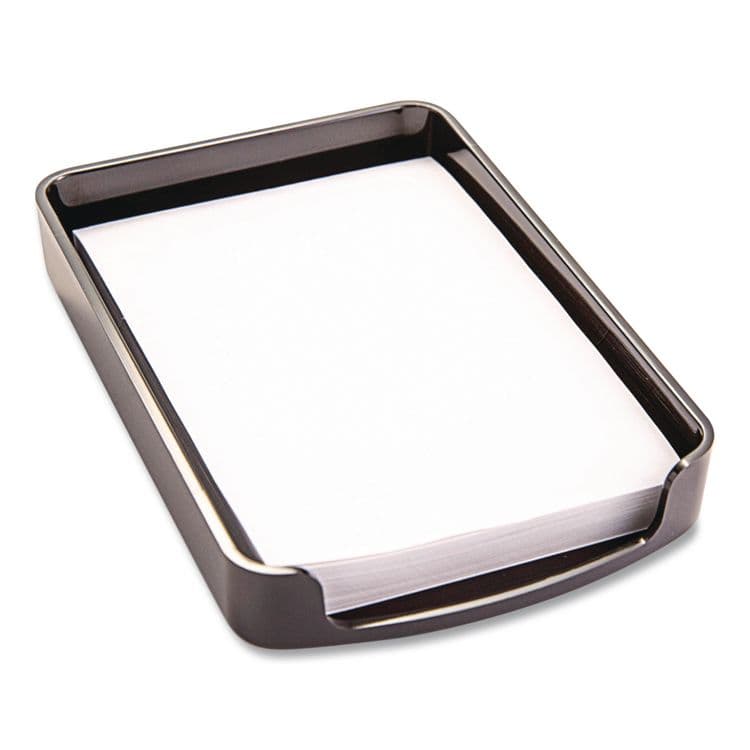 OFFICEMATE INTERNATIONAL CORP. 2200 Series Memo Holder, Plastic, 4 x 6, Black (OIC22362) thumbnail 3