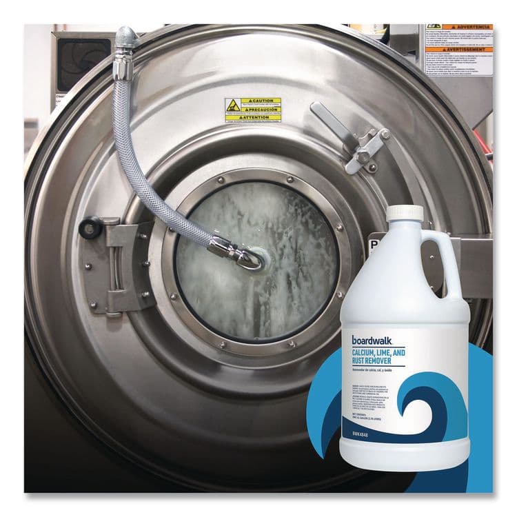 BOARDWALK Liquid Fragrance-Free, Dye-Free Laundry Detergent, Unscented, 1 gal Bottle, 4/Carton (BWK4850) thumbnail 4