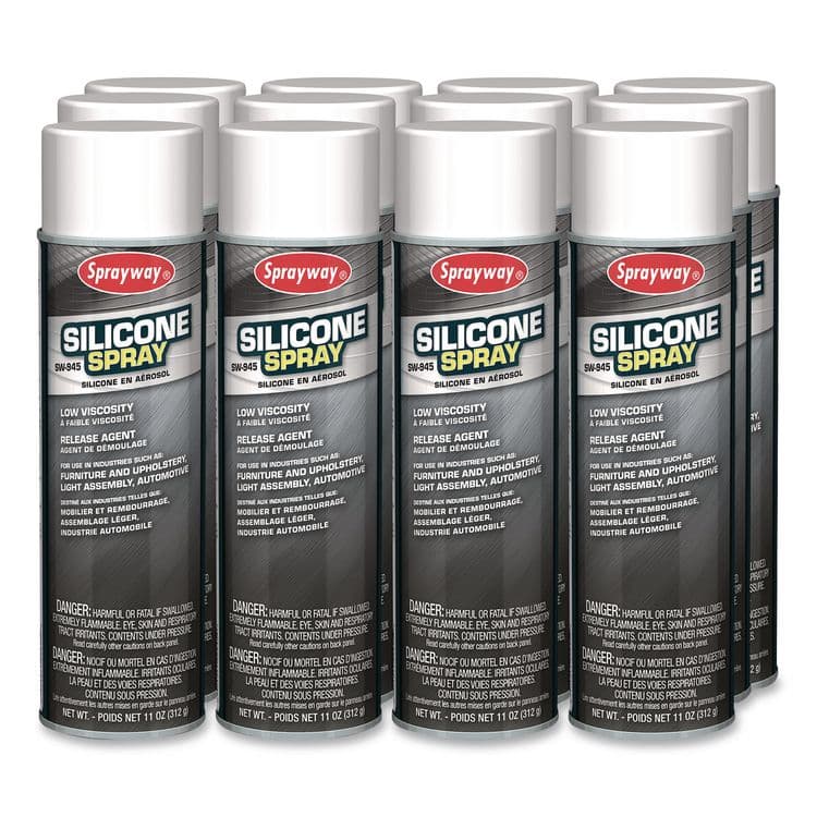 PLZ CORP Silicone Spray, 20 oz Can, 12/Carton (CGCSW945) thumbnail 4