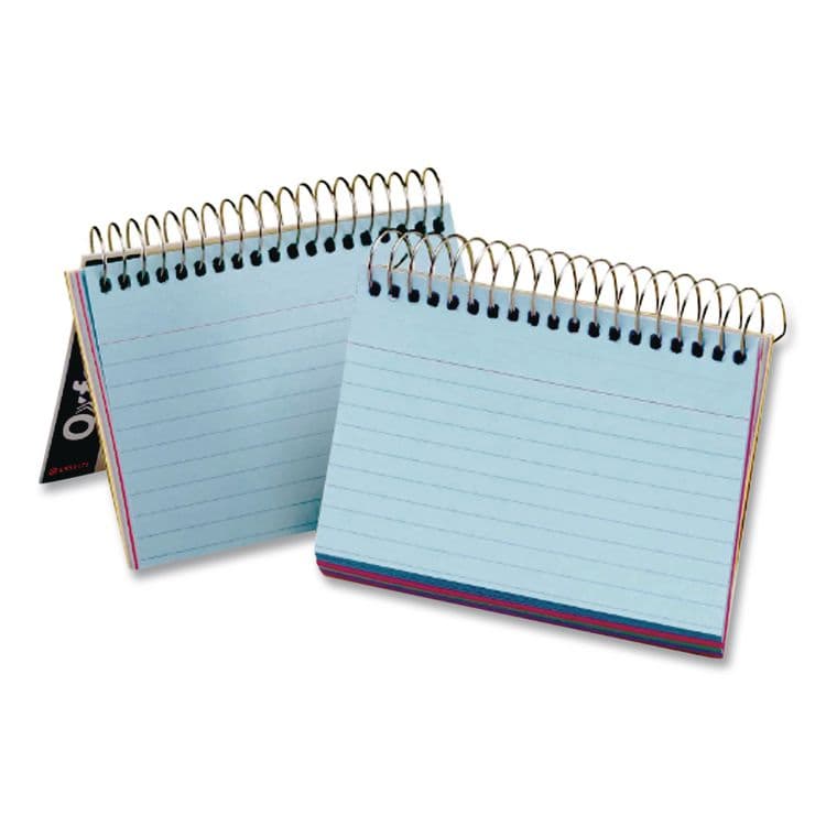 TOPS BUSINESS FORMS Spiral Index Cards, Ruled, 4 x 6, Assorted, 50/Pack (OXF40286) thumbnail 2