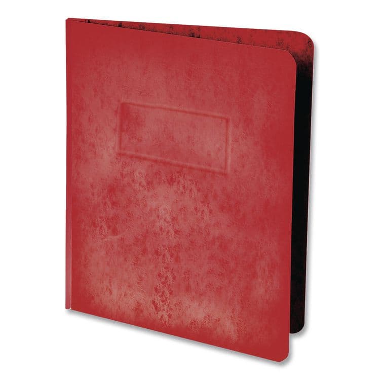 TOPS BUSINESS FORMS Heavyweight PressGuard and Pressboard Report Cover w/Reinforced Side Hinge, 2-Prong Fastener, 3" Cap, 8.5 x 11, Executive Red (OXF12911) thumbnail 2