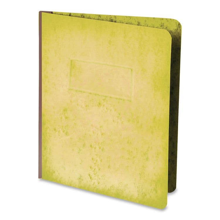 TOPS BUSINESS FORMS Heavyweight PressGuard and Pressboard Report Cover w/ Reinforced Side Hinge, 2-Prong Metal Fastener, 3" Cap, 8.5 x 11, Yellow (OXF12709) thumbnail 2