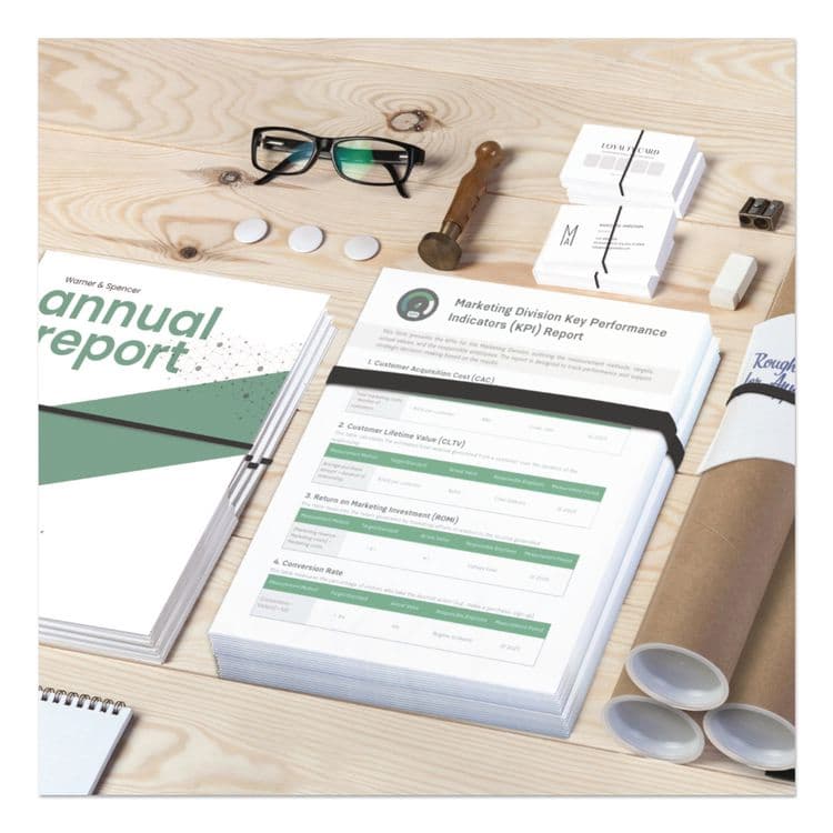 ALLIANCE RUBBER Advantage Classic Black Rubber Bands, Size 32, 0.04" Gauge, 1 lb Box, 700/Box (ALL57325) thumbnail 4