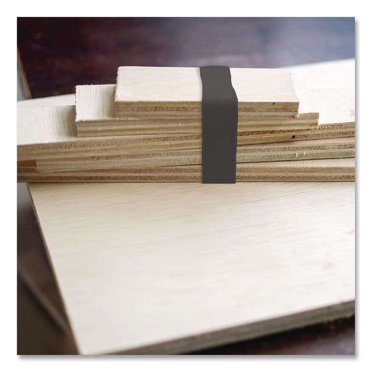 ALLIANCE RUBBER Advantage Classic Black Rubber Bands, Size 107, 0.06" Gauge, 1 lb Box, 40/Box (ALL58075) thumbnail 3