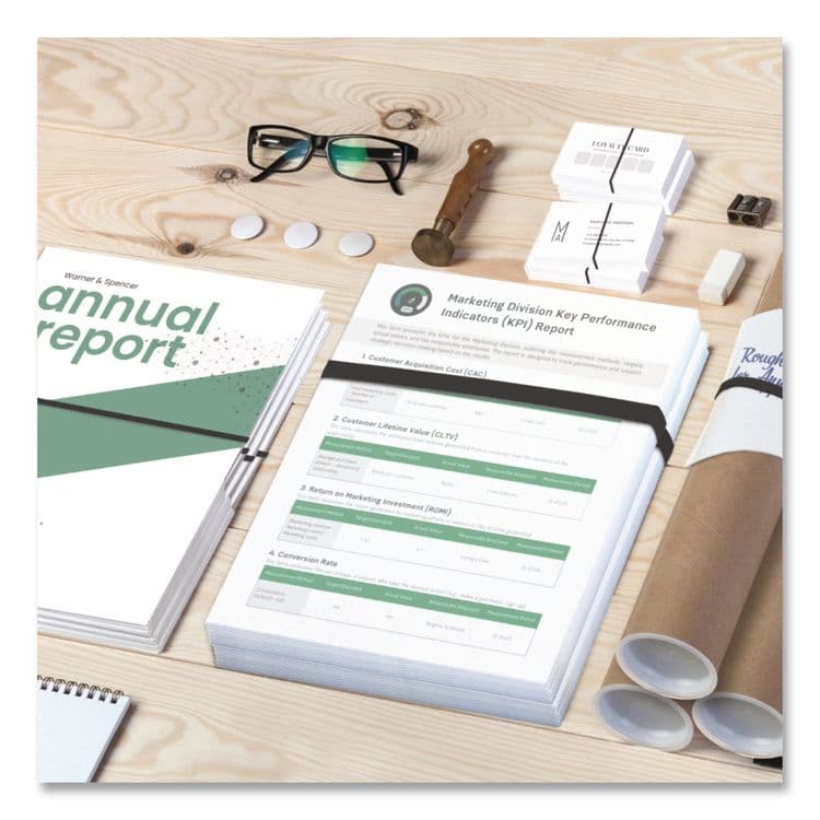 ALLIANCE RUBBER Advantage Classic Black Rubber Bands, Size 117B, 0.06" Gauge, 1 lb Box, 200/Box (ALL58405) thumbnail 4