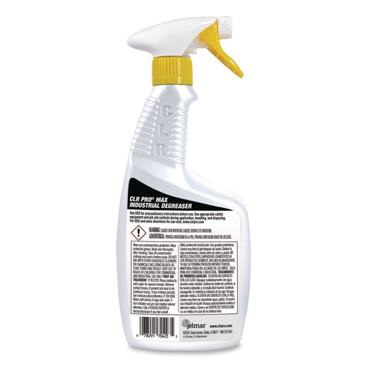 JELMAR, LLC MAX Industrial Degreaser, 32 oz Spray Bottle, 6/Carton (JELDGR32PROMCT) thumbnail 2